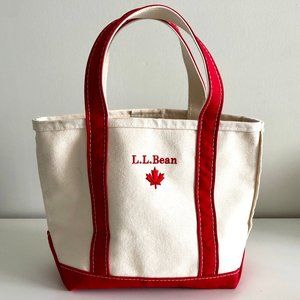 L.L. BEAN Bote and Tote Open Top Canvas Vag